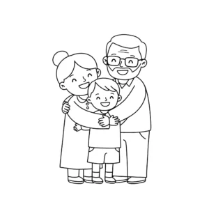 coloriage Amour pour enfants à télécharger