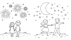 coloriage Amour à imprimer pdf gratuit
