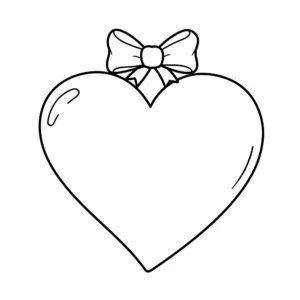coloriage Amour pour enfant de 7 ans