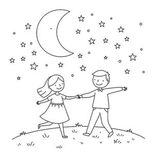 coloriage Amour a imprimer gratuit