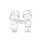 coloriage Amour à imprimer gratuitement