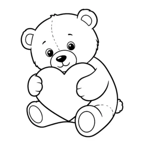 imprimer coloriage Amour gratuit