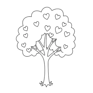 coloriage Amour a dessiner et imprimer