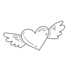 coloriage Amour a colorier en ligne gratuitement