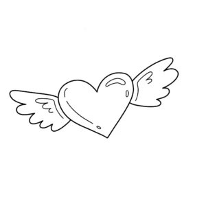 coloriage Amour a colorier en ligne gratuitement