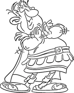coloriage Asterix pour enfant gratuit