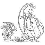 imprimer coloriage Asterix gratuit