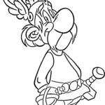 coloriage Asterix pour enfant