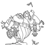 imprimer coloriage Asterix