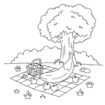 coloriage Banane pour enfant