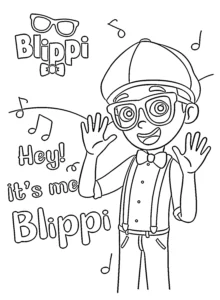 coloriage Blippi en ligne
