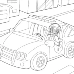 coloriage Blippi a colorier en ligne gratuitement