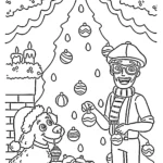 coloriage Blippi à imprimer gratuit