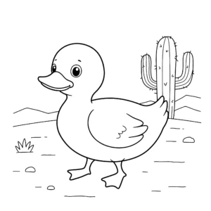 coloriage Canard en ligne