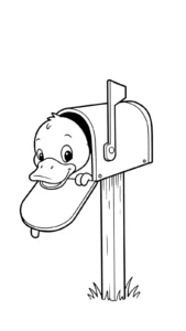 coloriage Canard gratuit en ligne