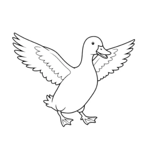 coloriage Canard gratuit