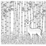 coloriage Cerf gratuit