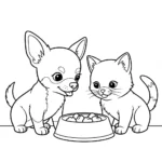 coloriage Chiot updated a dessiner en ligne
