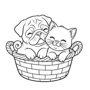 coloriage Chiot updated a imprimer gratuit