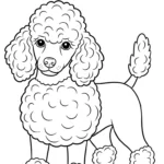 coloriage Chiot updated de pour enfants