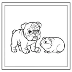 coloriage Chiot updated educatif pour enfant