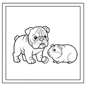 coloriage Chiot updated educatif pour enfant