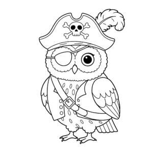 coloriage Chouette pour bebe a imprimer