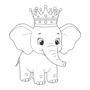 coloriage Couronne pour enfant de 10 ans