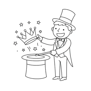 coloriage Couronne pour enfant de 2 ans