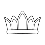 coloriage Couronne pour enfant de 7 ans