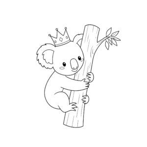 coloriage Couronne pour enfant à imprimer