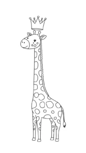 coloriage Couronne et découpage à imprimer