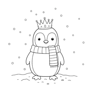 coloriage Couronne à imprimer kawaii