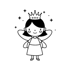 coloriage Couronne à imprimer gratuitement pdf