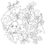 coloriage Grenouille à imprimer gratuitement pdf