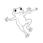 coloriage Grenouille et apprentissage
