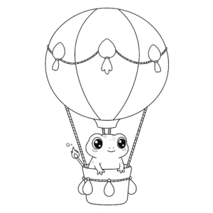 coloriage Grenouille gratuit
