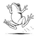 coloriage Grenouille à imprimer pour enfants