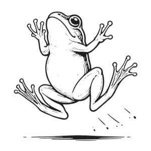 coloriage Grenouille à imprimer pour enfants