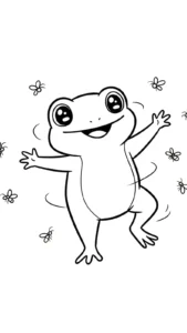 coloriage Grenouille à imprimer gratuit