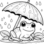 coloriage Grenouille pour enfants à imprimer