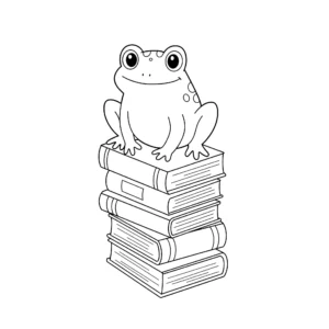 coloriage Grenouille a imprimer gratuit