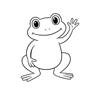imprimer coloriage Grenouille gratuit