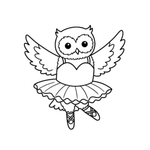coloriage Hibou et decoupage a imprimer gratuit