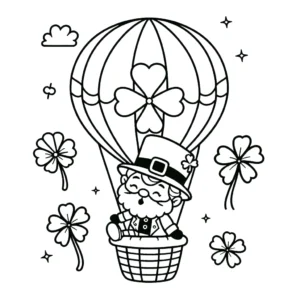 coloriage Leprechaun pour enfants