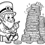 imprimer coloriage Leprechaun pour enfant