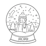coloriage Maman gratuit