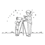 coloriage Maman pour enfant de 6 ans