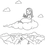 a imprimer coloriage Maman gratuit