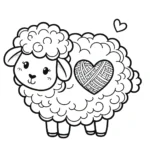coloriage Mouton d